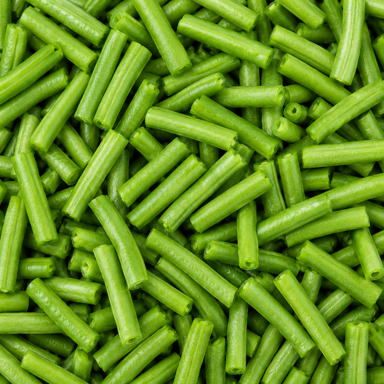 Beans Top & Tailed — prepared vegetable selection