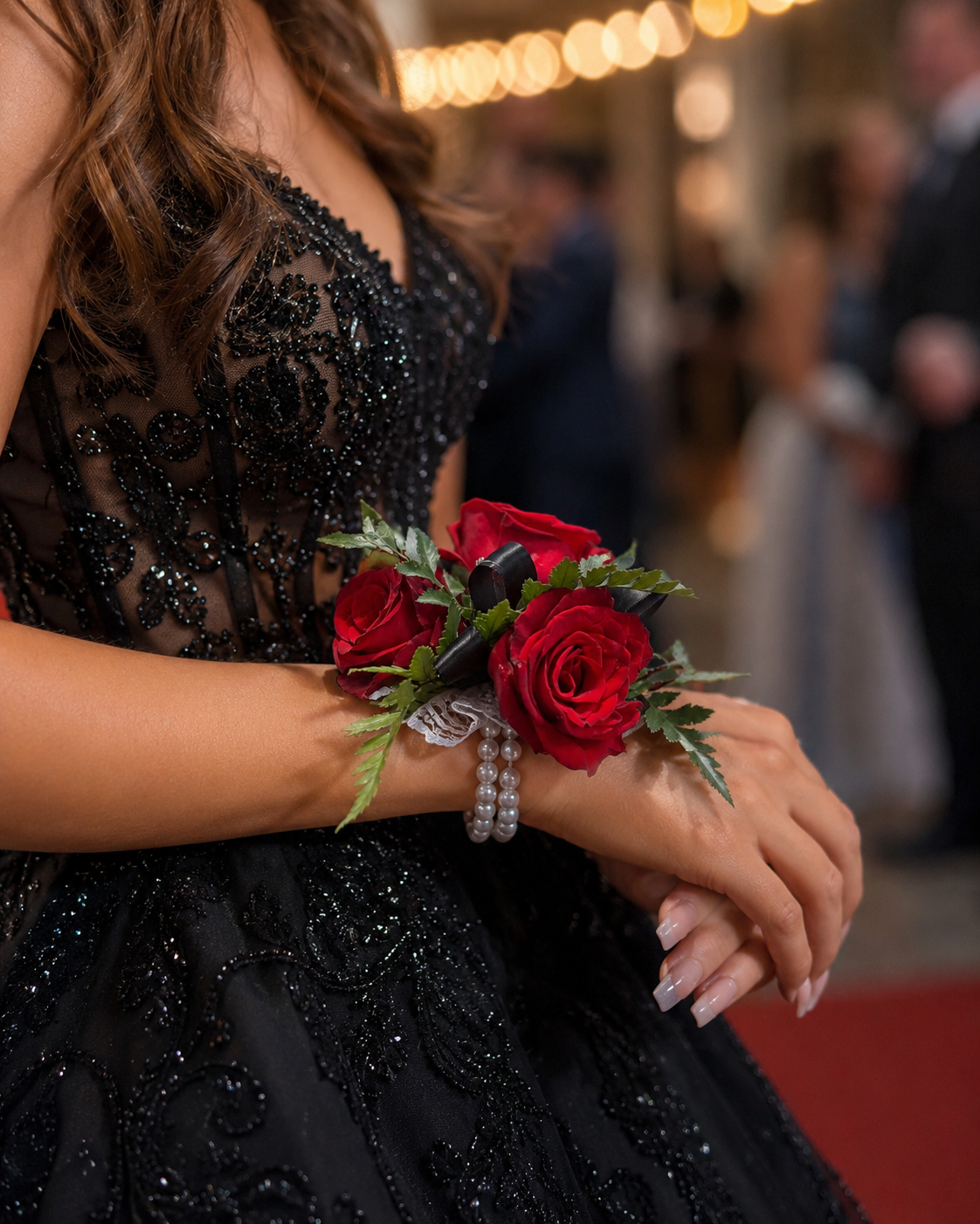 CO001_RedRoseBlackRibbon (1)