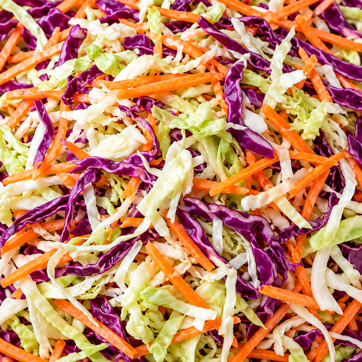 Coleslaw — prepared vegetable selection