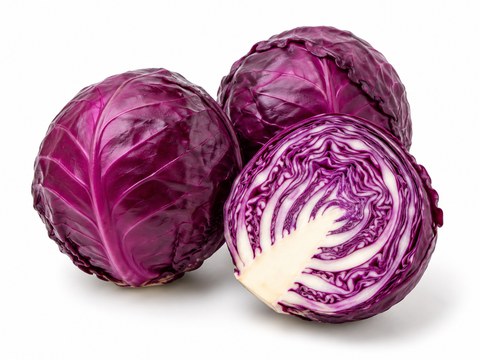 Baby Cabbage Red — illustrative vegetable image