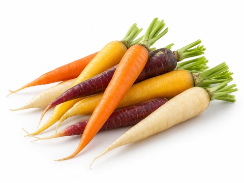Baby Carrots Rainbow — illustrative vegetable image