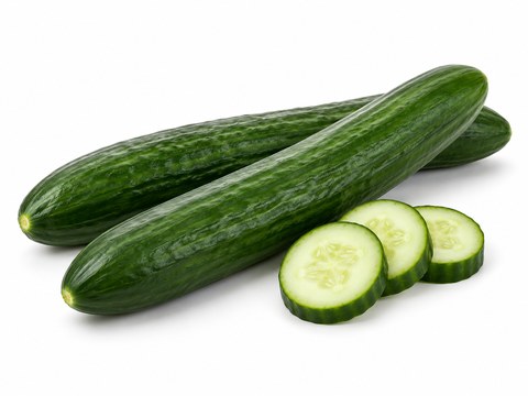 English Cucumbers — illustrative vegetable image