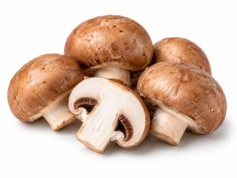 Mushrooms Brown — illustrative vegetable image